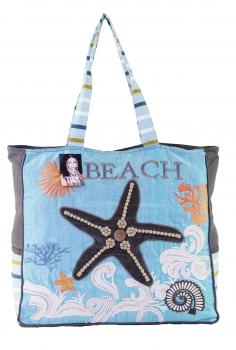 Strandtasche, Freizeittasche Blue Beach, Kollektion Ocean